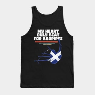 SCOTLAND BAGPIPER Tank Top